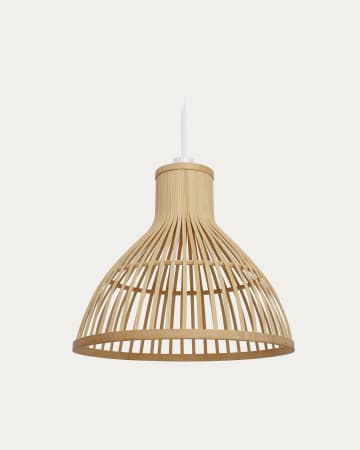 Paralume per lampada da soffitto Nathaya in bambù finitura naturale Ø 46 cm