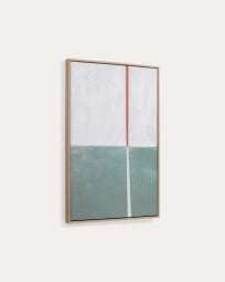 Πίνακας Malvern, πράσινο και άσπρο, 50 x 70 εκ