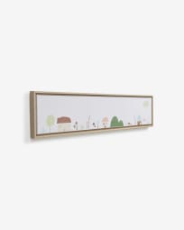 Πίνακας Leshy, πολύχρωμο 110 x 25 εκ