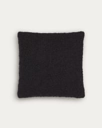 Housse de coussin Corel noir 45 x 45 cm