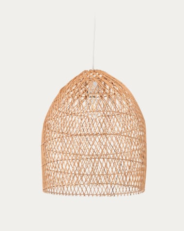 Domitila ceiling light shade in rattan with natural finish Ø 44 cm