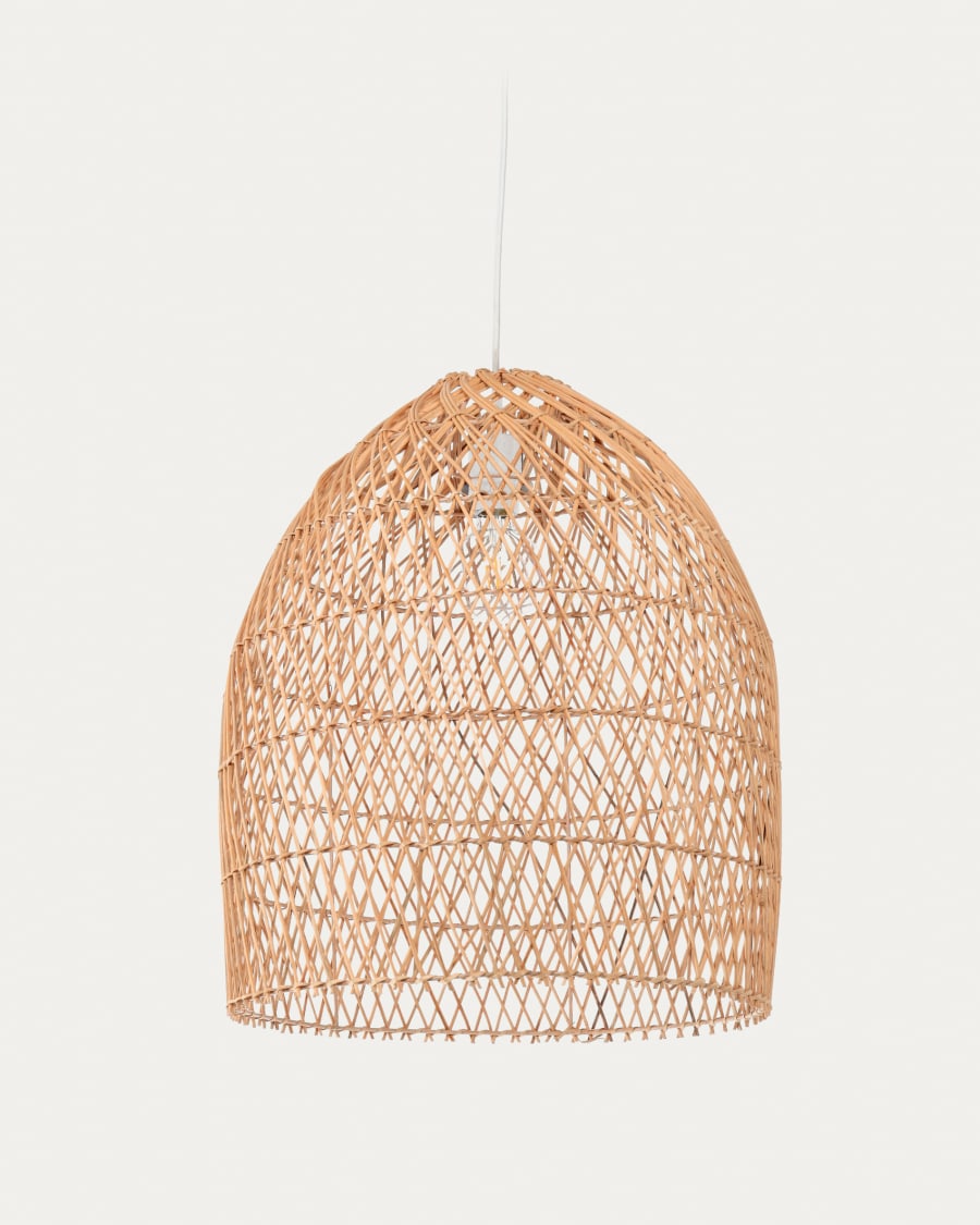 Besparing Norm Benadering Lampenkap voor hanglamp Domitila in rotan met natuurlijke finish Ø 44 cm |  Kave Home