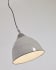 Neus ceiling lamp in metal with a grey finish
