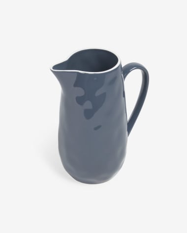 Pontis milk jug in blue porcelain