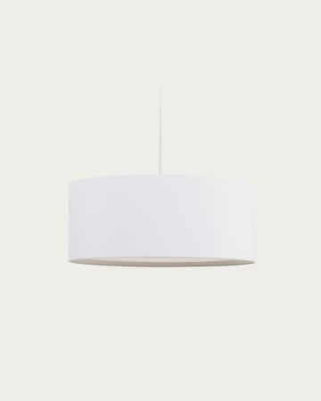 Plafoniera per lampada Santana bianco con diffusore bianco Ø 50 cm
