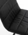 Larina chair Seat Pu black Legs epoxy black