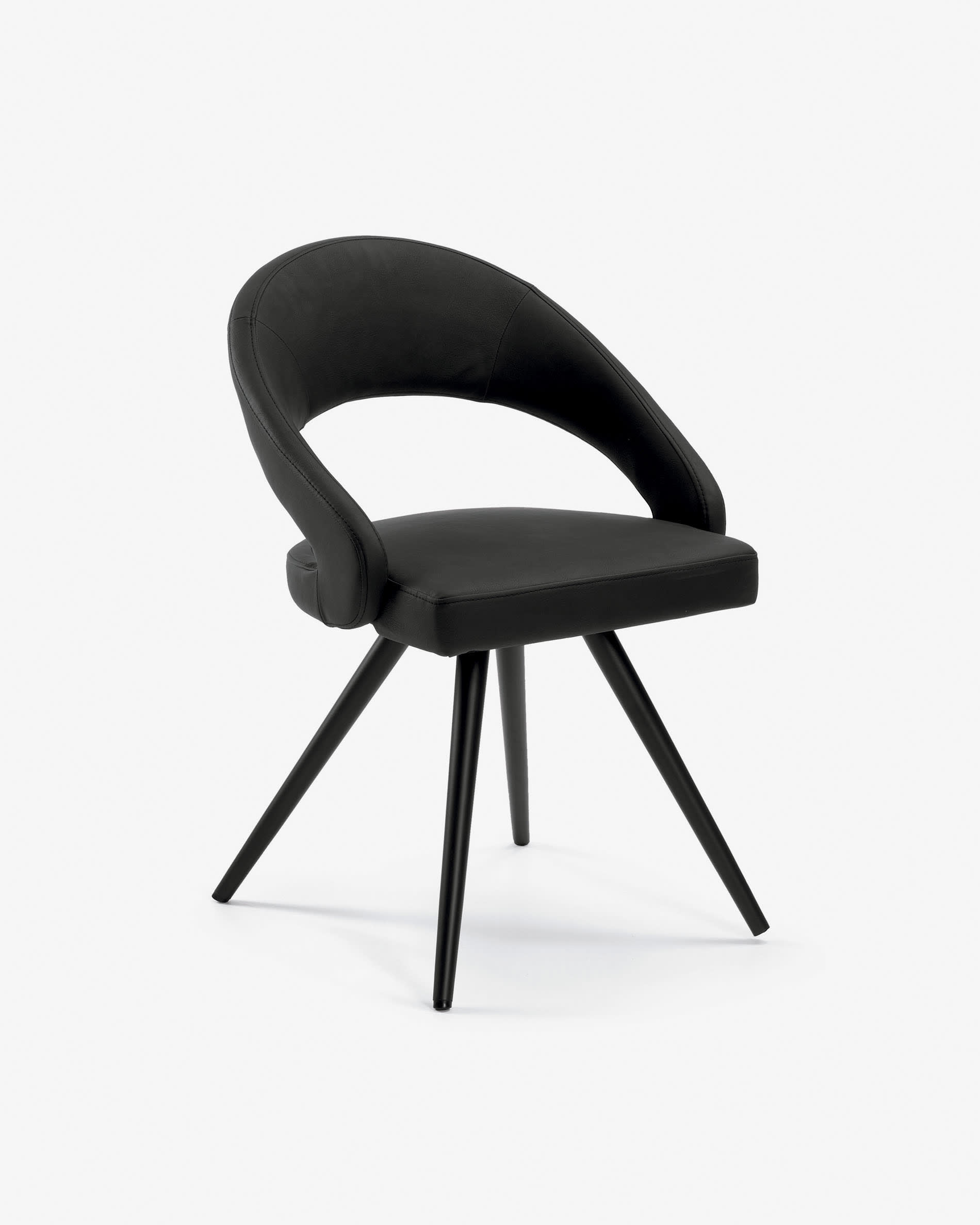 Vanity2 chair black | Kave Home