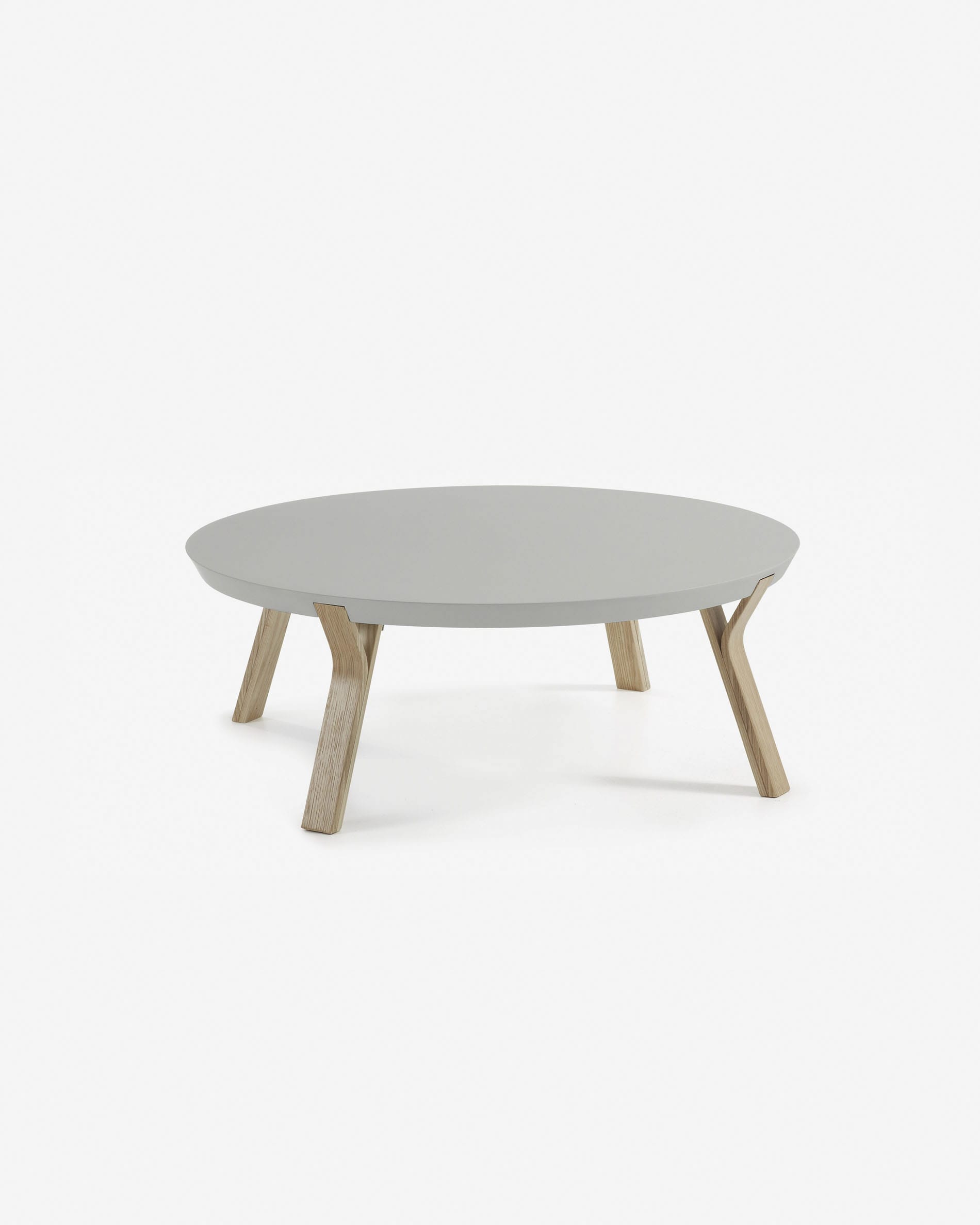 round ash coffee table