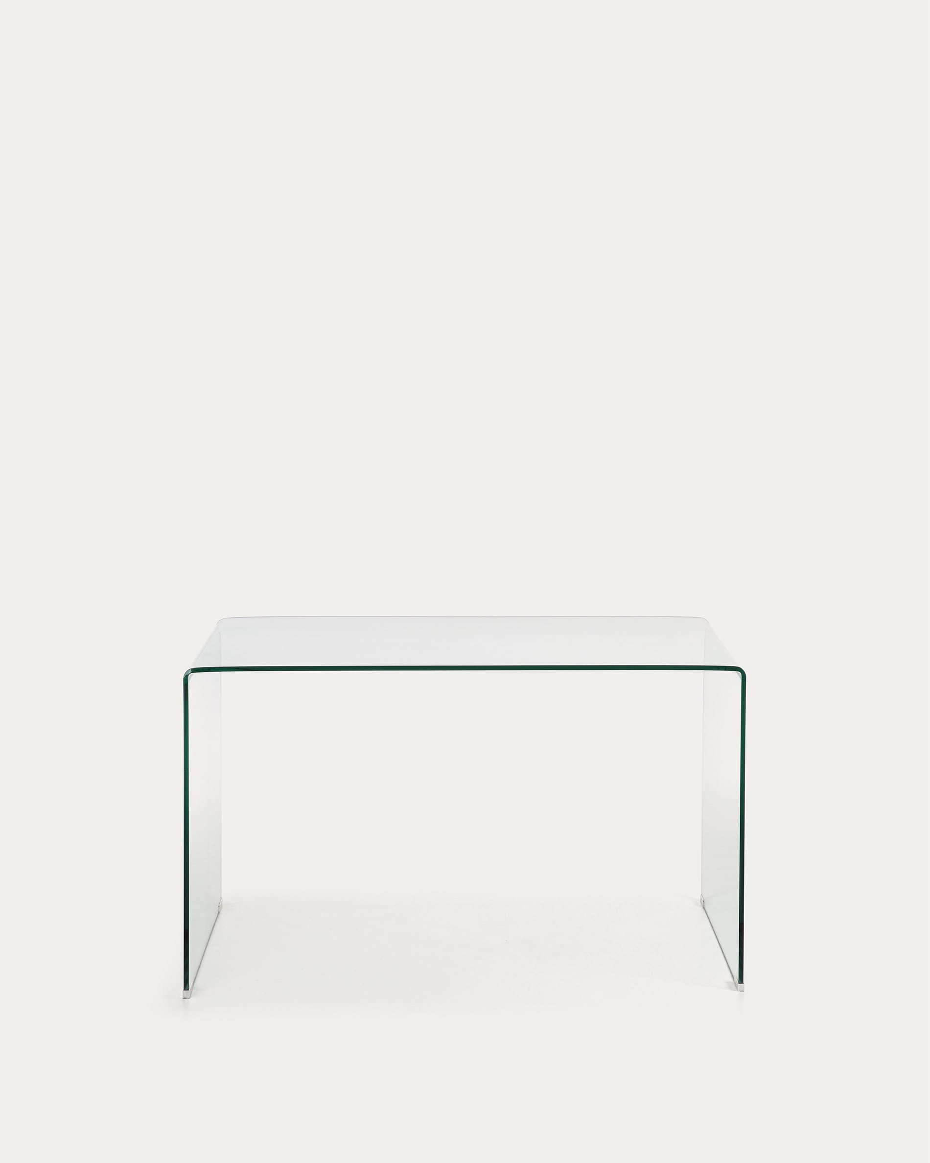 Mesa Escritorio minimalista Burano 125x70, Cristal