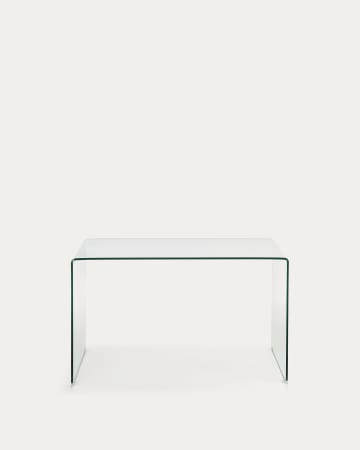 Bureau Burano en verre 125 x 70 cm