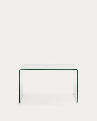 Burano Schreibtisch aus Glas 125 x 70 cm