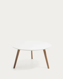 White Kirb coffee table Ø 90 cm