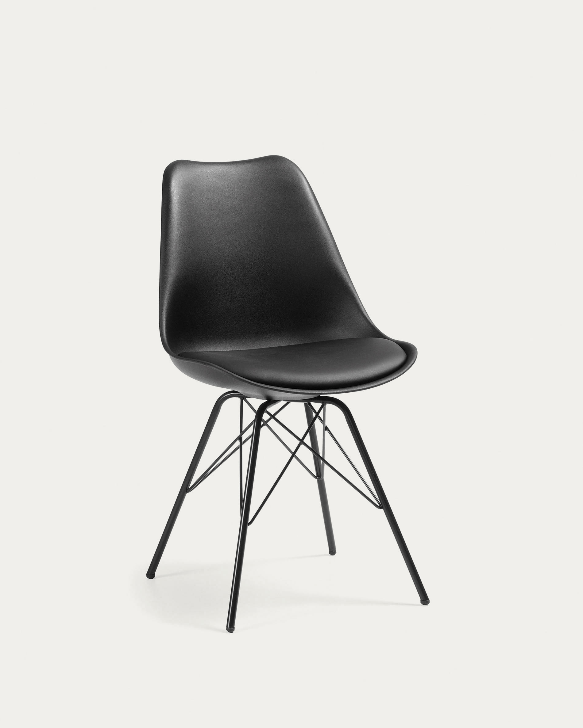Home | schwarz Metallbeinen Stuhl mit Ralf Kave