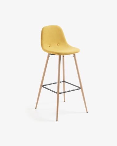 Tabouret Nolite moutarde hauteur 75 cm
