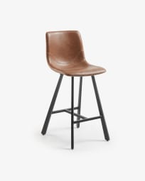 Oxid brown Trap barstool height 61 cm