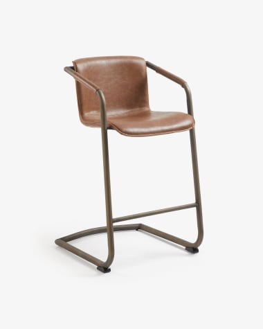 Oxid brown Tribe barstool height 63 cm