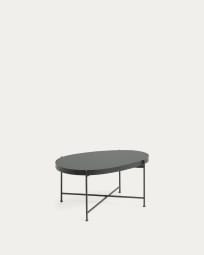 Βοηθητικό τραπέζι Marlet 82 x 55 εκ, μαύρο