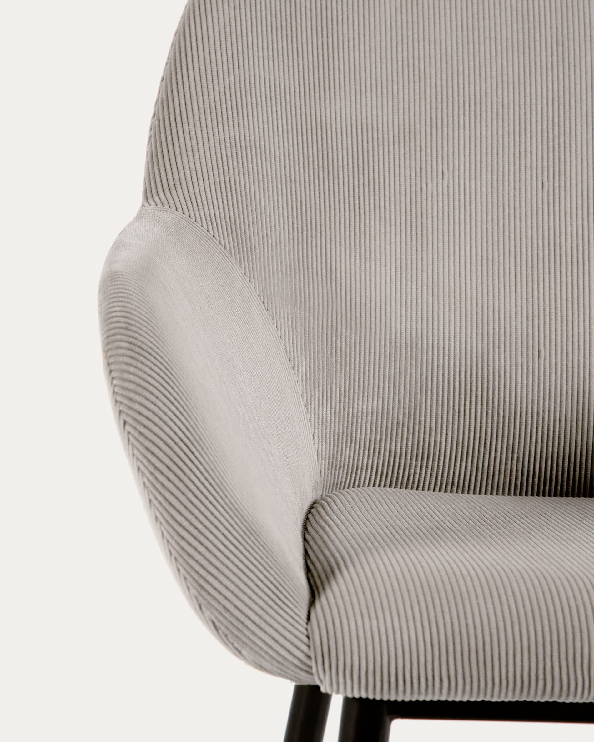 grey living chair