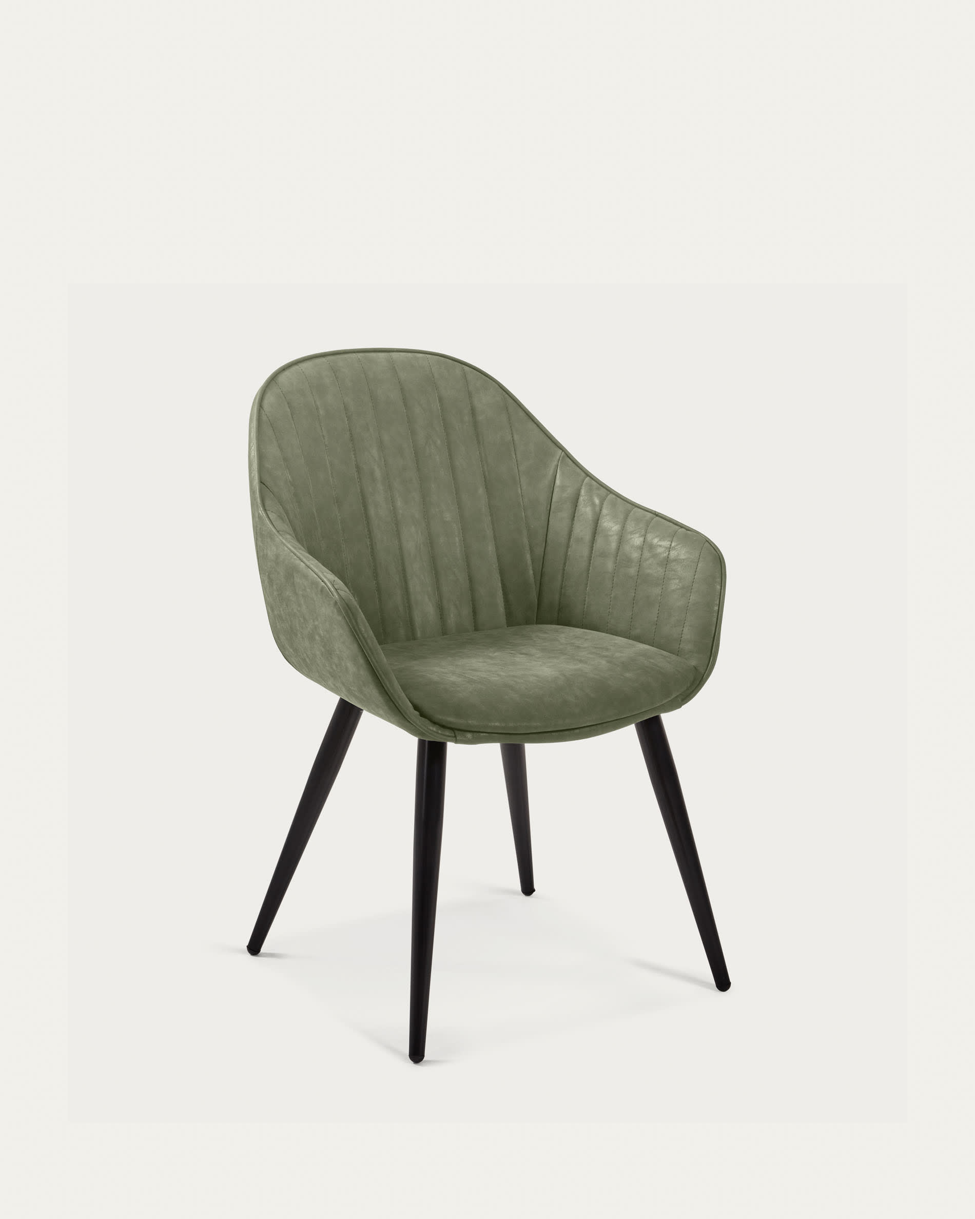 green velvet chair black legs