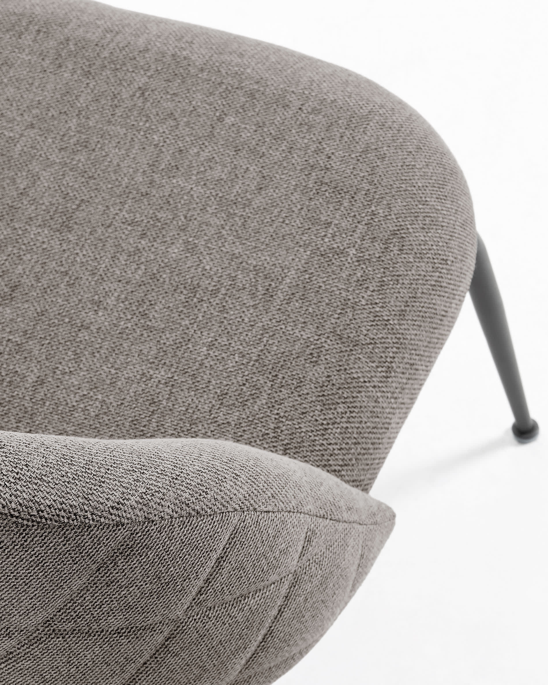 Passend totaal In detail Fauteuil Ivonne grijs | Kave Home