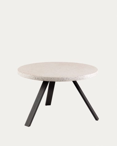 Shanelle white table Ø 120 cm