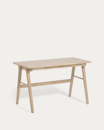 Curie bureau massief rubberhout 120 x 60 cm