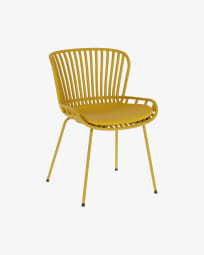 Surpik outdoor chair in yellow