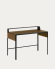 Walnut wood Nadyria desk 120 x 55 cm