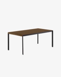 Table extensible Nadyria 160 (200) x 90 cm finition noyer5