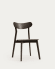 Safina chair in ash veneer and solid rubber wood