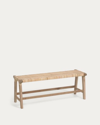 Beida solid teak bench 120 cm