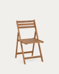 Cadeira dobrávei de exterior Daliana de madeira maciça de acácia FSC 100%