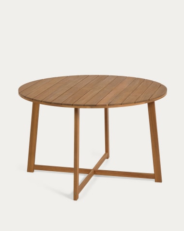 Dafne runder Outdoor Tisch aus massivem Akazienholz Ø 120 cm FSC 100%