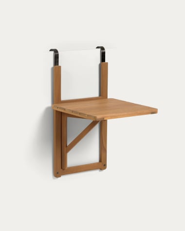 Table de balcon rabattable Amarilis en bois d'acacia 40 x 42 cm FSC 100%