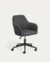 Καρέκλα γραφείου Madina, σκούρο γκρι