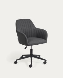 Madina dark grey office chair