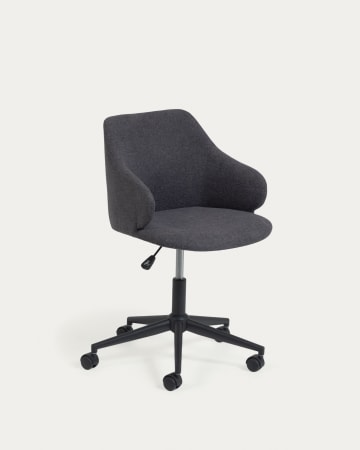 Einara dark grey office chair