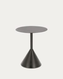 Yinan side table Ø 48 cm black
