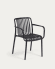 Isabellini outdoor chair in black