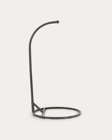 Dalias steel structure in dark grey for hanging chairs