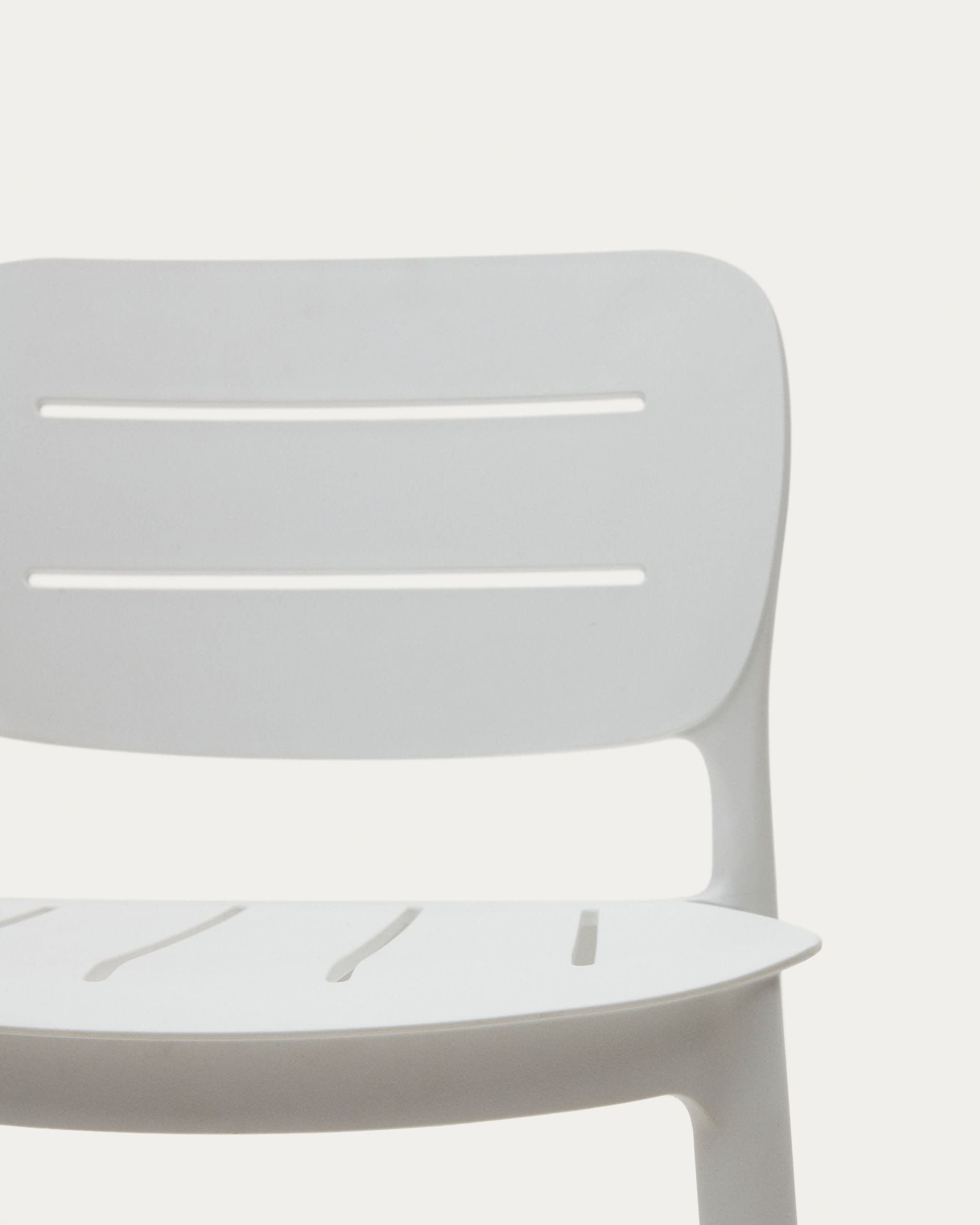 White best sale outdoor stool