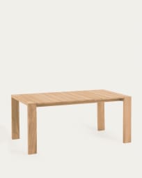 Τραπέζι εξωτερικού χώρου Victoire, μασίφ ξύλο τικ, 240x110εκ