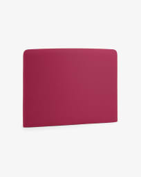 Dyla headboard with removable cover in maroon, for 90 cm beds