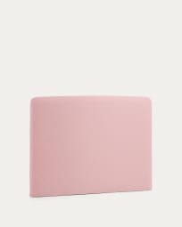Dyla headboard cover in pink for 90 cm beds