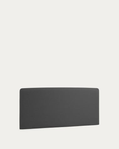 Dyla headboard cover in black for 150 cm beds