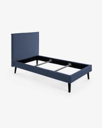 Venla bed cover in blue for a 90 x 190 cm mattress