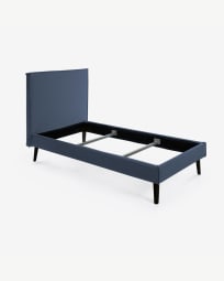 Funda cama Venla azul para colchón de 140 x 190 cm