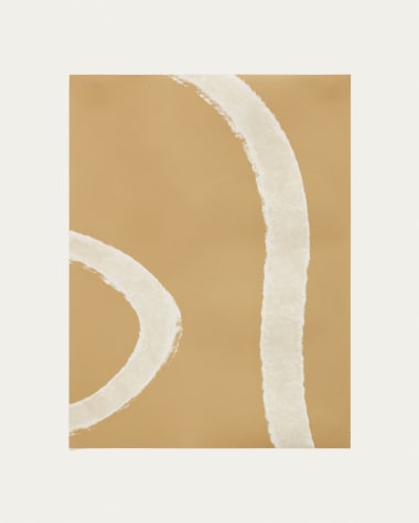 Εκτύπωση σε χαρτί Emora, καφέ, 42 x 56 εκ