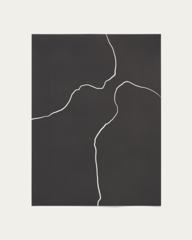 Zwart papier Keilani vel 42 x 56 cm