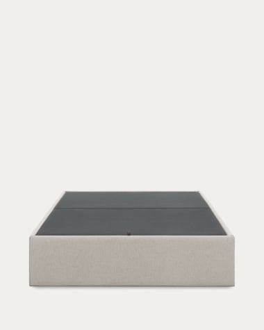 Base letto con contenitore Matters beige 150 x 190 cm
